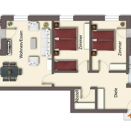 Brise Haus Maxim App 06 Apartman